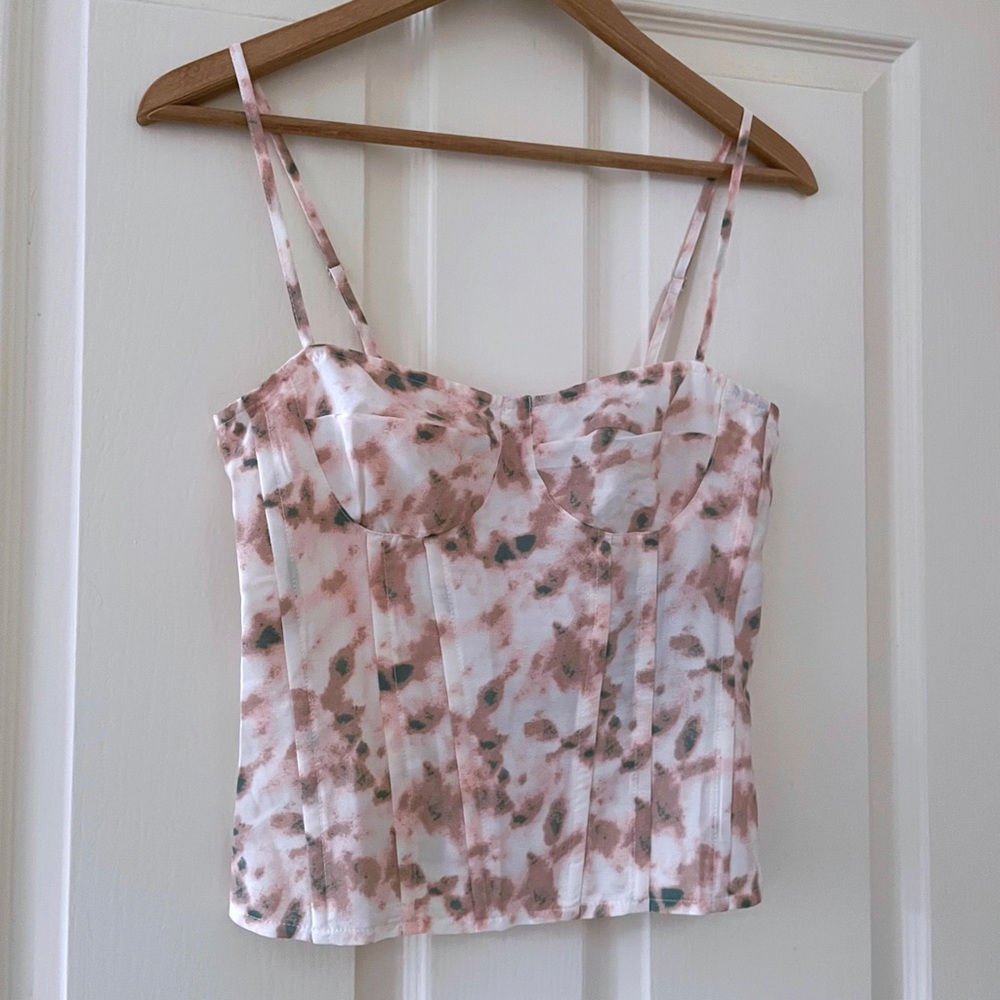 PrettyLittleThing structured corset top, size 8 - Picture 1 of 6